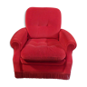 Vintage velvet club chair 50/60