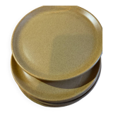 Assiettes en grès