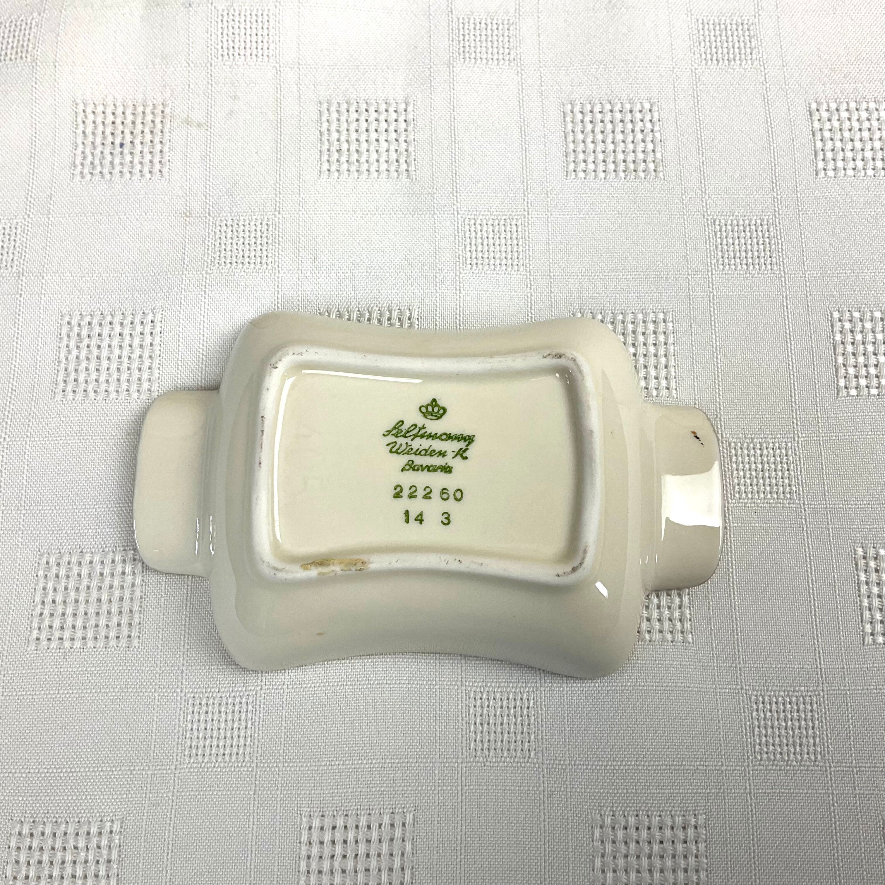 Vintage ashtray Seltmann Weiden Bavaria