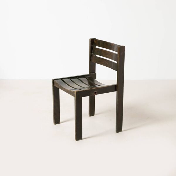1 sur 30 chaise de salle à manger empilable Wilkhahn, bois teinté vert, Allemagne, années 1970