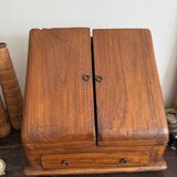Small wooden storage unit