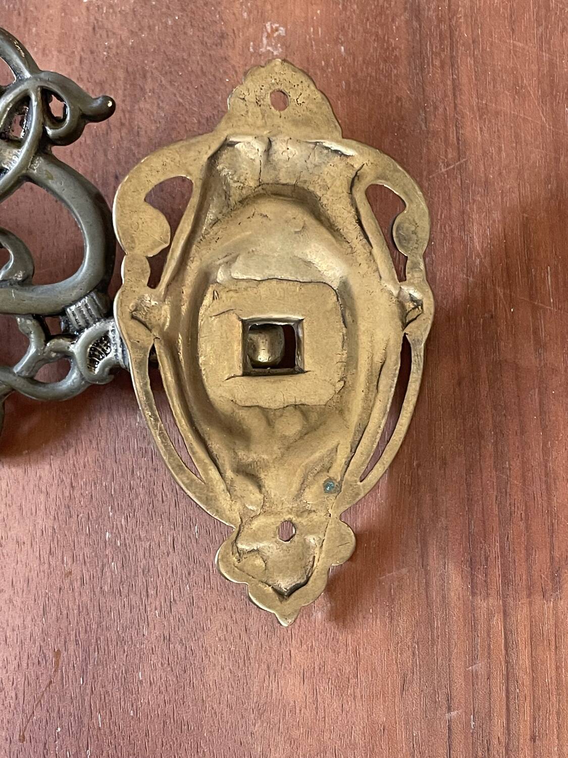 Pair of Art Nouveau wall candlesticks