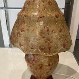 Camel leather lamp