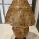 Camel leather lamp