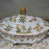 Earthenware soup bowl