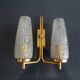 Vintage Glass Wall Light