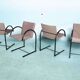 Set of four postmodern Metaform 'Cirkel' dining chairs.