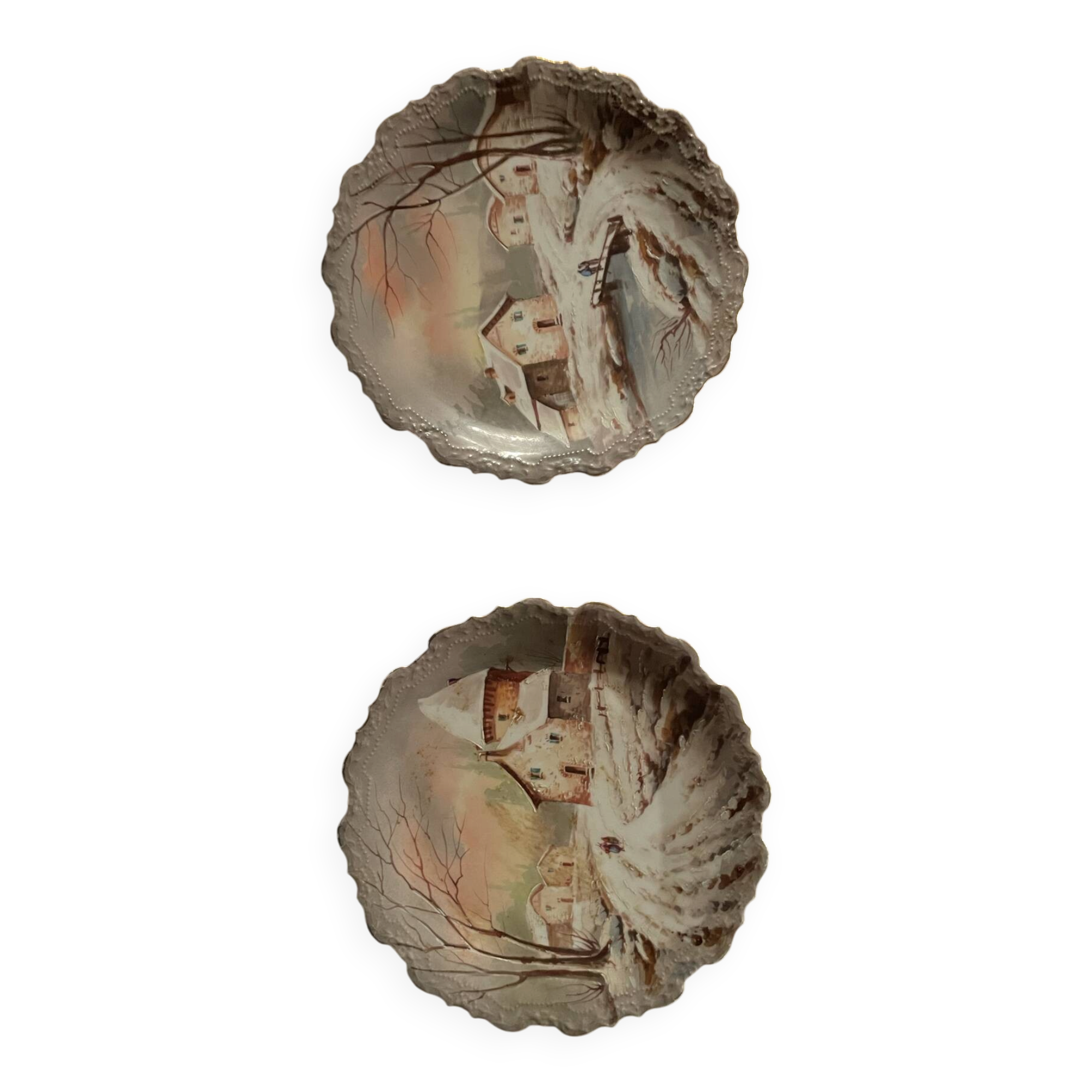 Assiettes porcelaine de Limoges