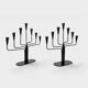 Pair of candelabra by Gunnar Ander for Ystad Metall, Sweden, 1950s.