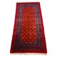 Ancient Khotan carpet, hand-knotted, floral pattern, Turkestan, 1960s.