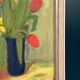 Original Swedish Oil On Panel – “Spring Bouquet” By K Lundquist – Vintage & Framed