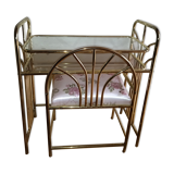 Golden console, 70s/80s