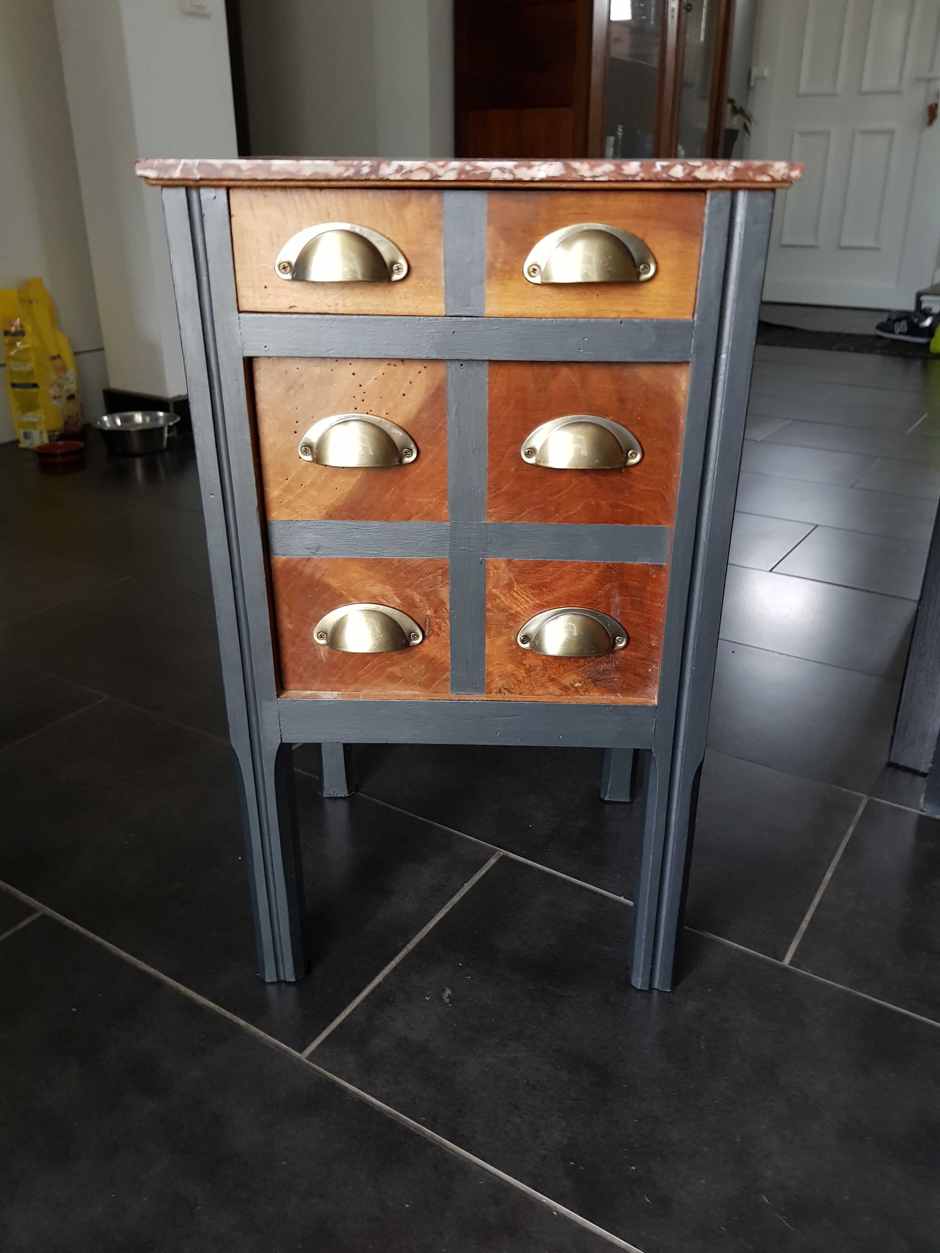 Side table or bedside table