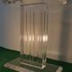Vintage sculptural base for acrylic glass table, Italy, 2000s