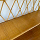 Vintage rattan shelf