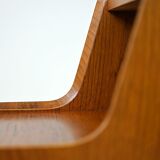 Scandinavian nightstand with double table top