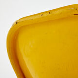 Chaise pliable jaune