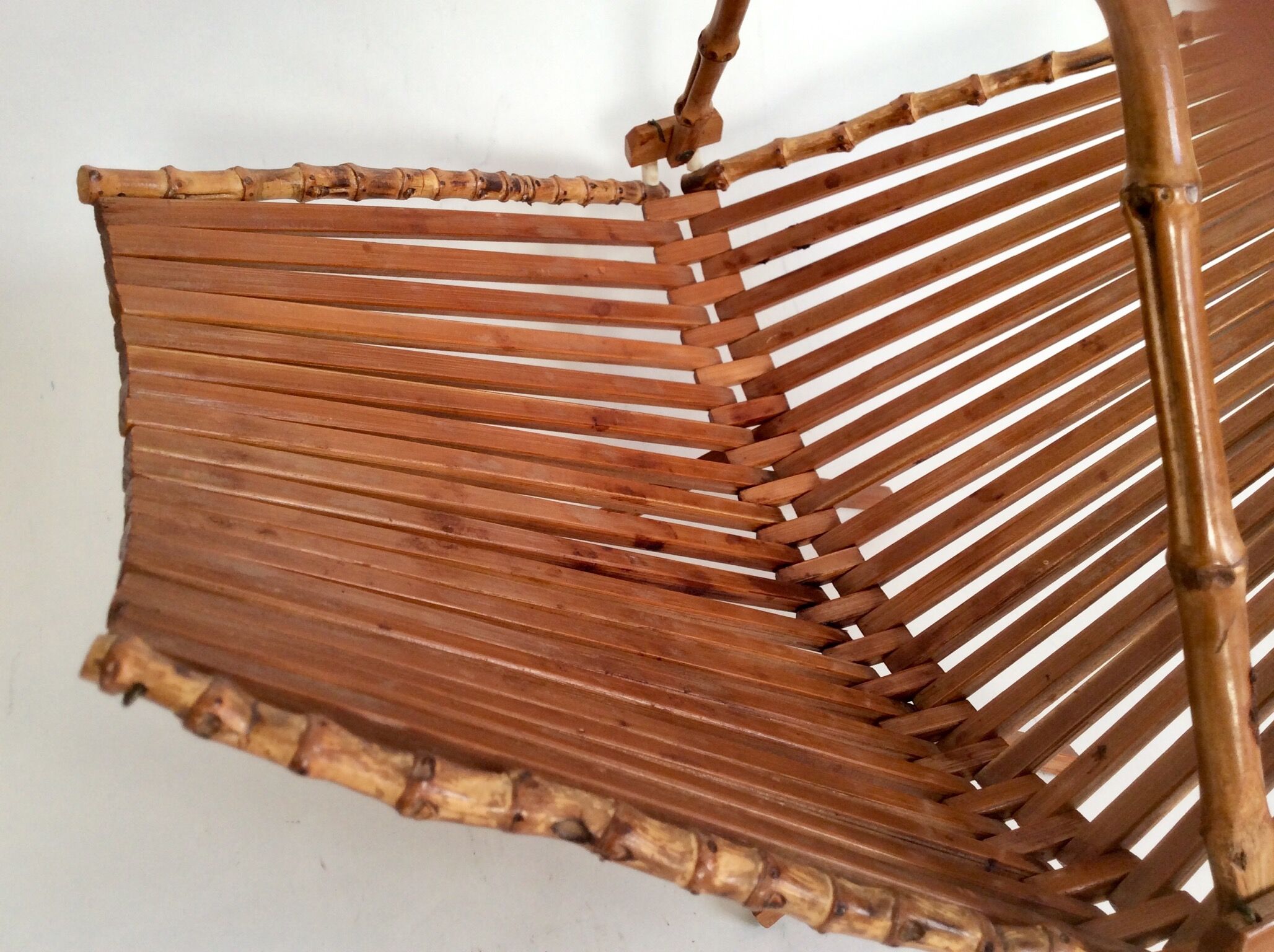 Foldable fruit basket, 1970s.