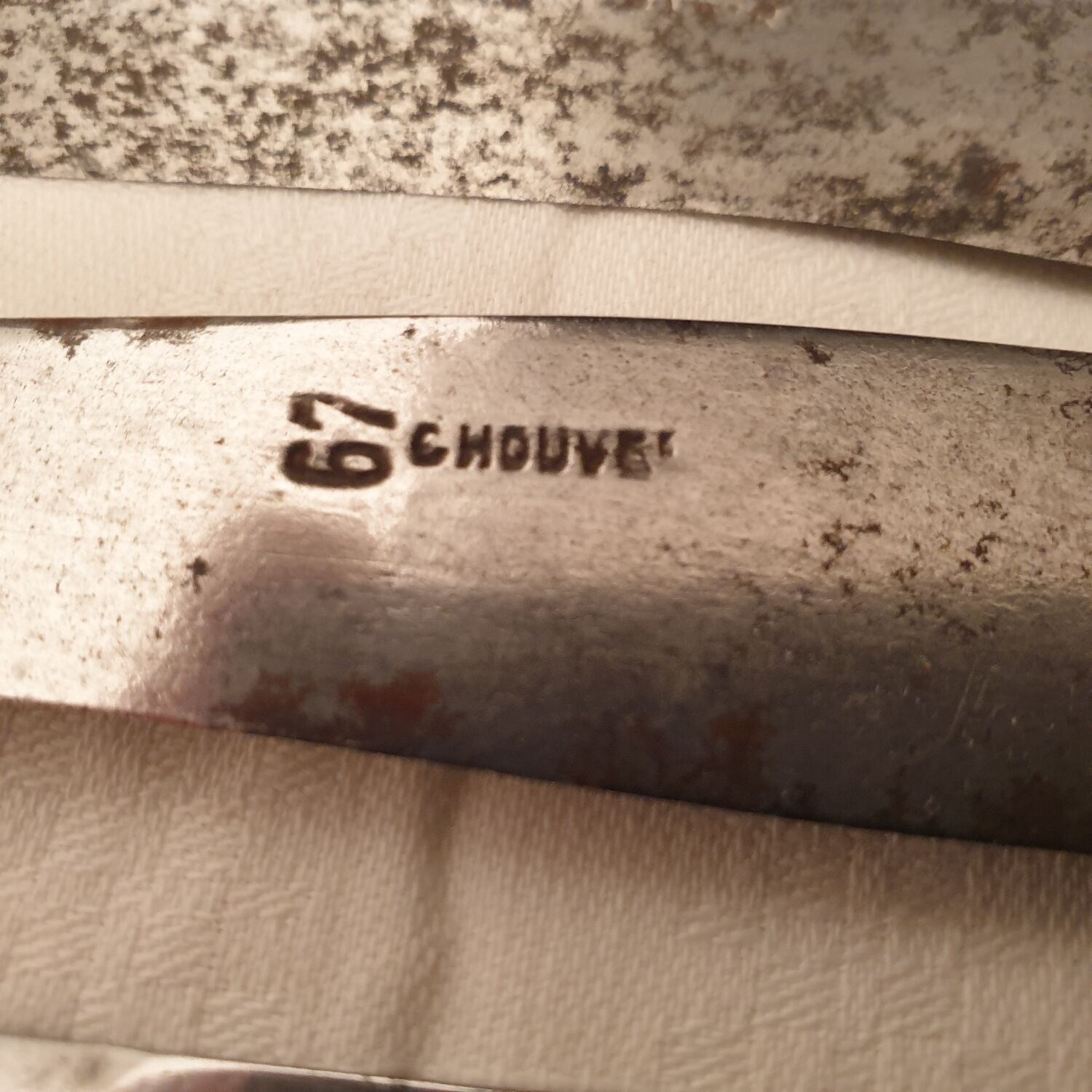 12 antique horn handle knives