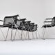 Suite de 6 chaises Peneloppe , Charles Pollock pour Castelli