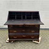 Antique oak secretary