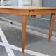 Table extensible pin massif