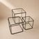 Set of 3 Isocele nesting tables by Max Sauze, 1970s