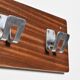 Wall coat rack and lights by Pierre Guariche for La Plagne, around 1968.