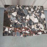 Bedside table art deco top marble