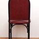 Red vintage bistro chair
