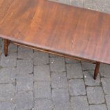 Table basse Ercol avec deux rallonges
