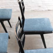 Set of 8 'S4' dining chairs by Alfred Hendrickx for Belform, 1950s