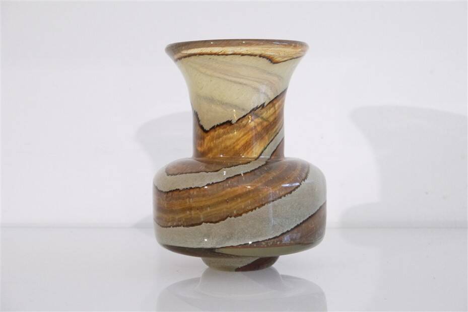 Vintage vase by Michael Harris for Mdina 1960