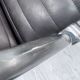 Leather lounge chair