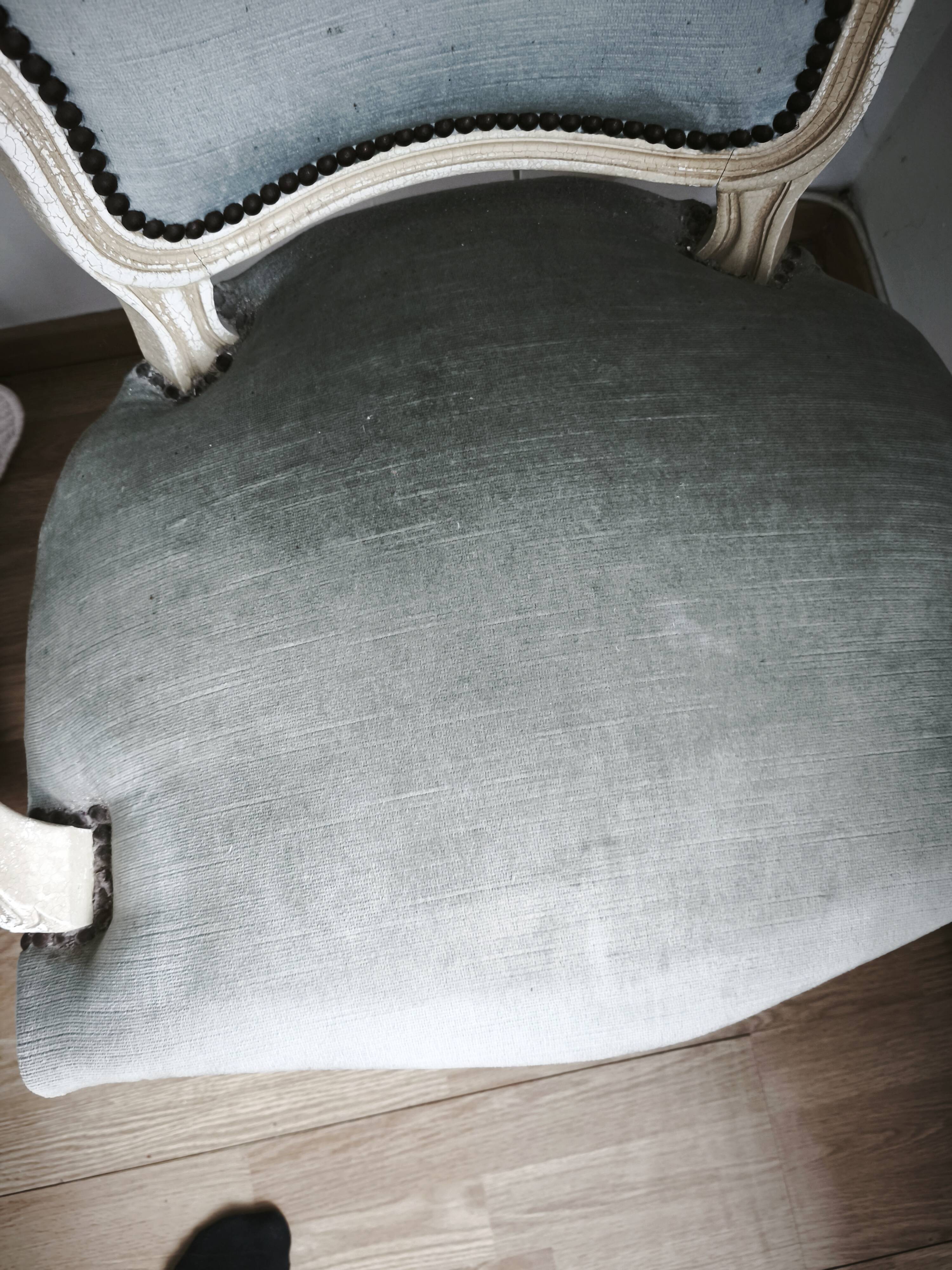paire fauteuils style louis xv