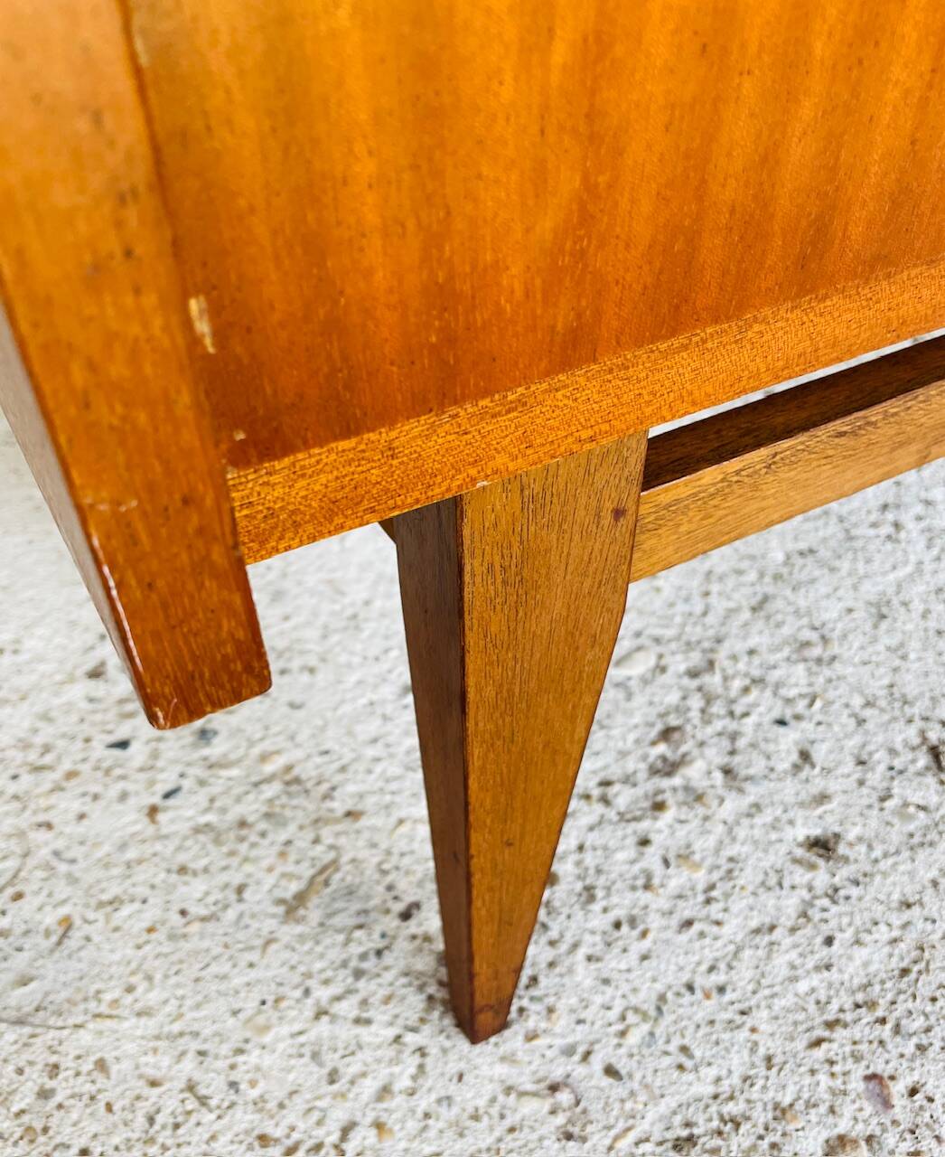 Scandinavian style teak chest of drawers, cira 60's