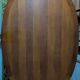 Oval dining table