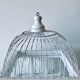 Cage à oiseaux blanche