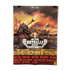 Affiche de cinéma La - bataille