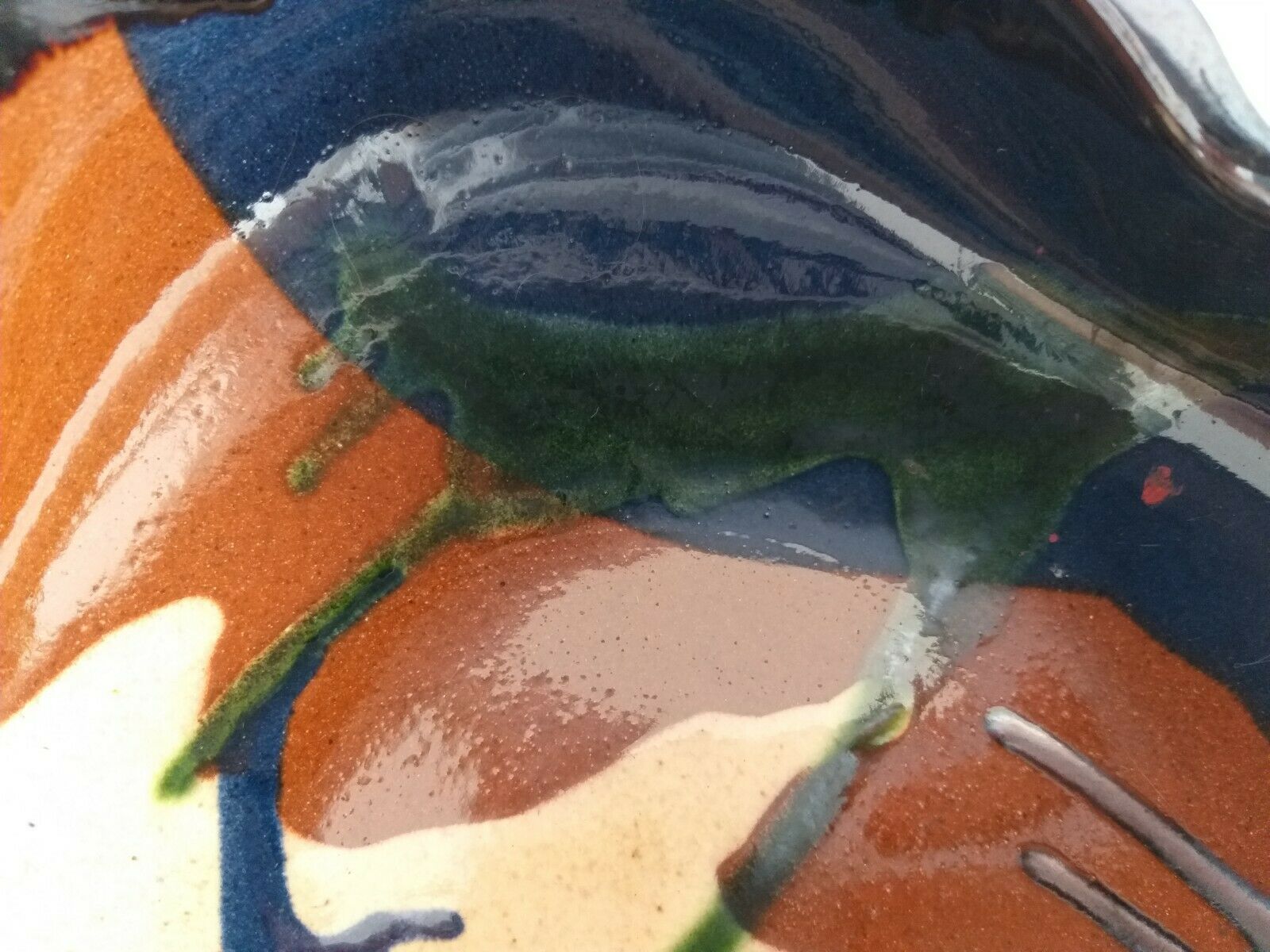 Ceramic cup signee Thomas Buxo 1960