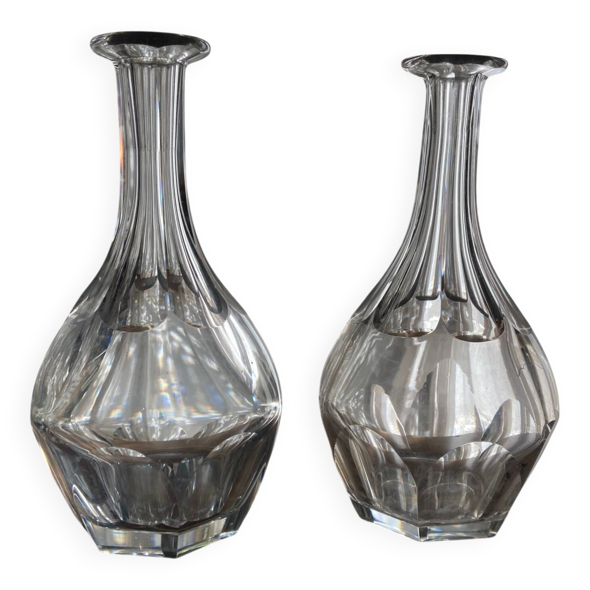 Baccarat crystal carafes