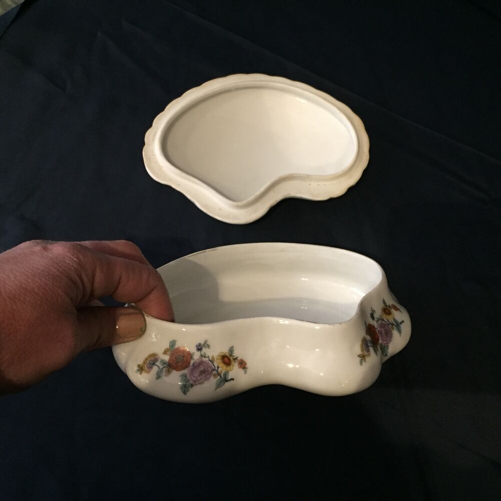 Floral candy porcelain hertel jacob bavaria