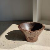 Cup of ancient teak
