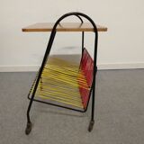 Scoubidou table of the 50s/60s