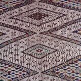 Moroccan kilim zayan rug - 247 x 143 cm