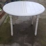 Vintage tiled interior or exterior table 100d*75h