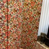 Screen in floral fabric 1960