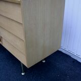 Enfilade midcentury avec pieds en laiton