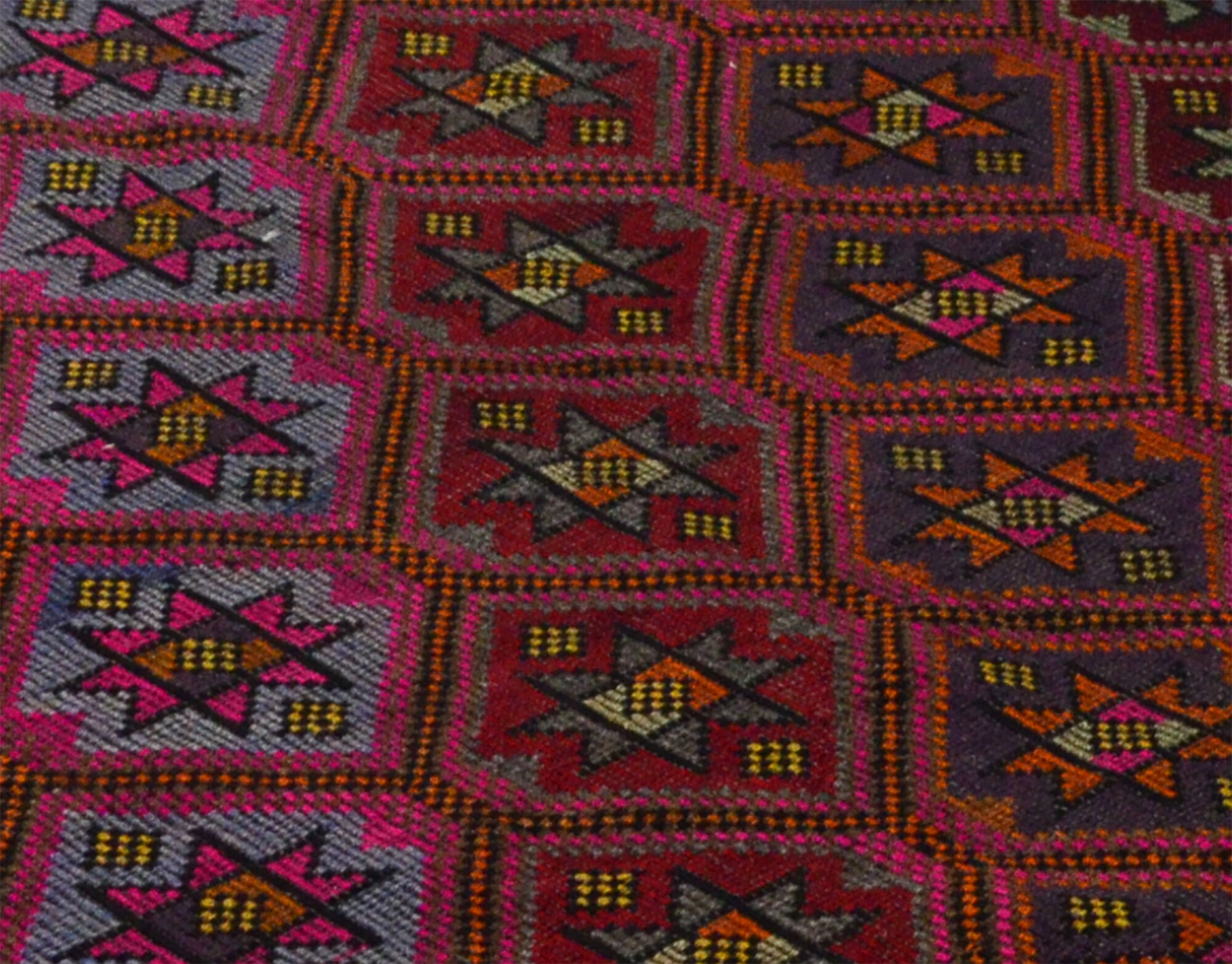 Anatolian handmade kilim rug 282 cm x 205 cm