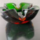 Murano Sommerso Ashtray by Flávio Poli